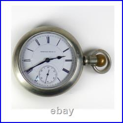 Hampden 18 Size Lafayette, Gold Settings/Screws, Silver Case RUNS