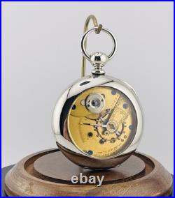 Hampden Keewind 18s Pocket Watch Est Year Made 1880 In a Display Back Case