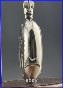 Hampden Pocket Watch 23j 18s Two Tone Special Railway Display Back Case