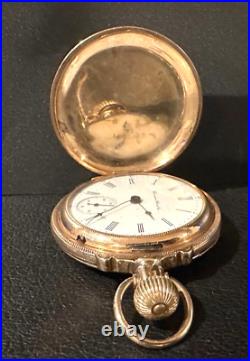Hampden Size 16 Hunter Case Pocket Watch 1893