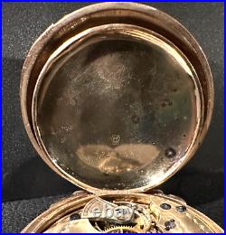 Hampden Size 16 Hunter Case Pocket Watch 1893