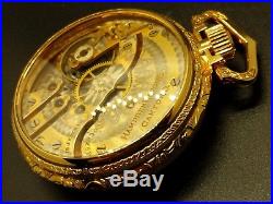 Hampden Two Tone Movement! Pocket Watch in Mint Display Case! Keeping Time