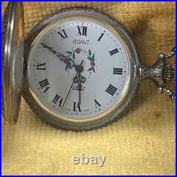 Haunting Case Pocket Watch 17 Jewel Manual Wind (LEGANT) Running