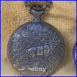 Haunting Case Pocket Watch 17 Jewel Manual Wind (LEGANT) Running