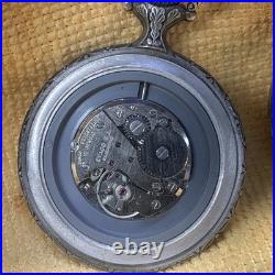 Haunting Case Pocket Watch 17 Jewel Manual Wind (LEGANT) Running