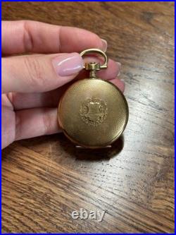 Hebdomas Gold-filled Hunter Pocket Watch Case