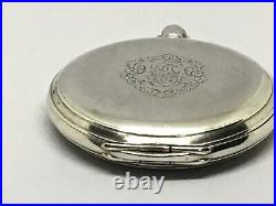 Henry Moser pocket watch case named TOV Brat'ev Mamontov 1889-1916 Silver 55 mm