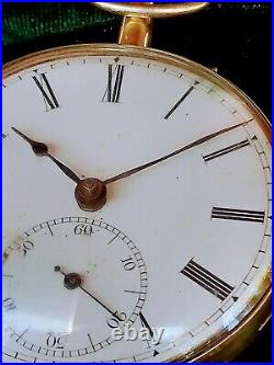 High Quality Verge Fusee, 1805, Pair Case, Small Seconds Dial &stop Watch For Dr
