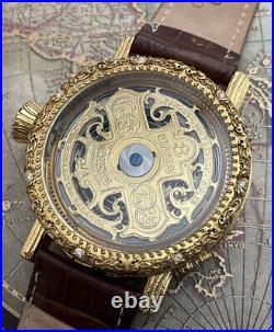 High grade 8 Day Hebdomas pocket watch movement in new marriage case! Skeleton