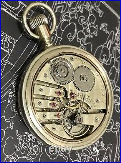 High grade Louis Audemars Brassus Helical Hairspring pocket watch display Case