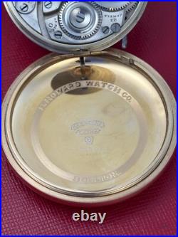 Howard 23 Jewels Series O 1915 Railroad Pocket Watch With Howard Case