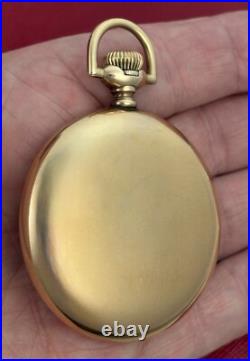 Howard 23 Jewels Series O 1915 Railroad Pocket Watch With Howard Case