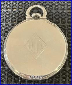 Howard Keystone Model 1921 Series 15 Pocket Watch 10s 19j Keystone Case Runs