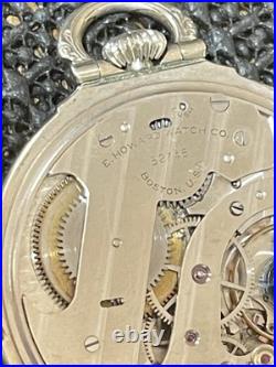 Howard Keystone Model 1921 Series 15 Pocket Watch 10s 19j Keystone Case Runs