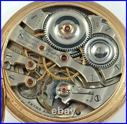 Howard Pocket Watch For Repair, Series 5, 16s, 19j, Running Fine! Howard Case