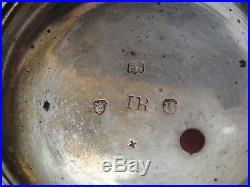 Huge 70mm Triple cased Edward Prior Turkish market verge fusee silver & shell cs