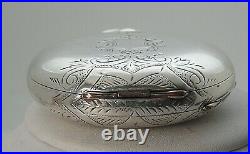 Huge Coin Silver 58.5mm 1878 18's 177g Elgin Hunting Case Key Wind Pocket Watch