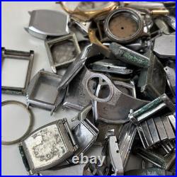 Huge Lot Watchmaker Replacement Cases Repair Parts Art Deco Pocket Watch Bulk