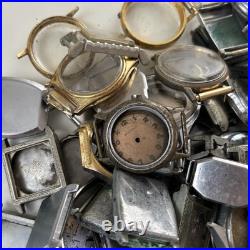 Huge Lot Watchmaker Replacement Cases Repair Parts Art Deco Pocket Watch Bulk