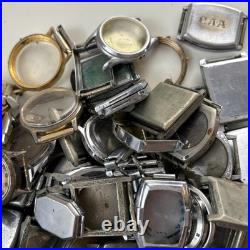 Huge Lot Watchmaker Replacement Cases Repair Parts Art Deco Pocket Watch Bulk