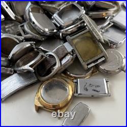 Huge Lot Watchmaker Replacement Cases Repair Parts Art Deco Pocket Watch Bulk