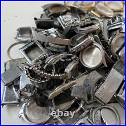Huge Lot Watchmaker Replacement Cases Repair Parts Art Deco Pocket Watch Bulk