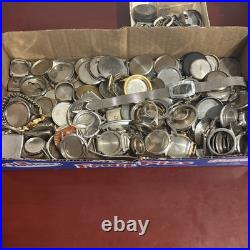 Huge Lot Watchmaker Replacement Cases Repair Parts Art Deco Watch Parts Bulk