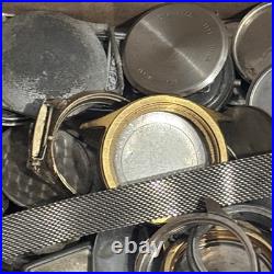 Huge Lot Watchmaker Replacement Cases Repair Parts Art Deco Watch Parts Bulk
