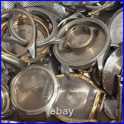 Huge Lot Watchmaker Replacement Cases Repair Parts Art Deco Watch Parts Bulk