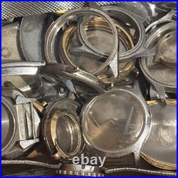Huge Lot Watchmaker Replacement Cases Repair Parts Art Deco Watch Parts Bulk