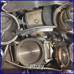 Huge Lot Watchmaker Replacement Cases Repair Parts Art Deco Watch Parts Bulk