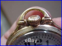 Illinois 163 Bunn Special Type 1 Ir 23j Jewel 60 Hr Model #206 Case Pocket Watch