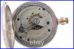 ILLINOIS 18s 11j, Gr. 99, RARE EARLY BICYCLE ENGRAVED CASE POCKET WATCH (BS)