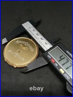 IWC Pall Weber Schenck Digital Pocket Watch 18ct gold Case
