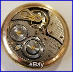 Illinois 12S. 21Jewels fancy dial grade 274 (1925)14K. Gold filled hunter case