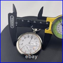 Illinois 12s 17 Jewel Pocket Watch in a Swing out Display Back Case