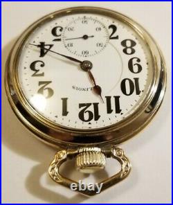 Illinois 16S. Bunn Special 21 jewel adjusted Railroad watch (1917) Tornado case