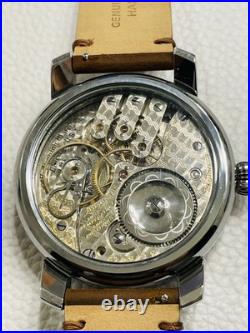 Illinois 16s 19j Pocket Watch Movement in a Marriage Display Back Case