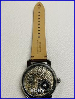 Illinois 16s 19j Pocket Watch Movement in a Marriage Display Back Case