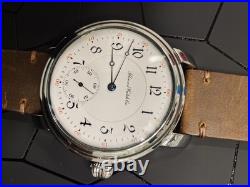 Illinois 16s 19j Pocket Watch Movement in a Marriage Display Back Case