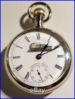 Illinois 18S. 17J. Locomotive Special Dial Two-tone movement Display Case(1912)