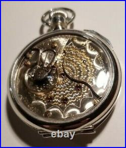 Illinois 18S 17 jewels adj. Two-tone Stewart Special Dial (1918) display case