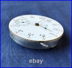 Illinois 18s 17J Pocket Watch 1903 Grade 65 Runs Brackl Frayser LA Fortune Case