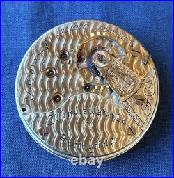 Illinois 18s 17J Pocket Watch 1903 Grade 65 Runs Brackl Frayser LA Fortune Case