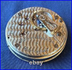 Illinois 18s 17J Pocket Watch 1903 Grade 65 Runs Brackl Frayser LA Fortune Case