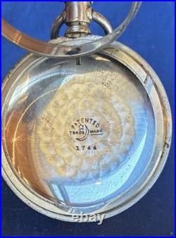 Illinois 18s 17J Pocket Watch 1903 Grade 65 Runs Brackl Frayser LA Fortune Case