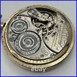 Illinois 21J Bunn Special Pocket Watch Illinois Case