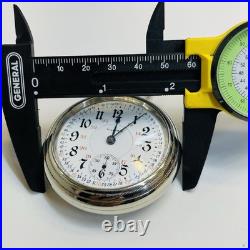 Illinois 24j Bunn Special 18s Model 6 Pocket Watch in a Display Back Case