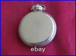 Illinois 60-Hour Bunn Special 21j 16s Montgomery Dial Pocket Watch, 14k WGF Case