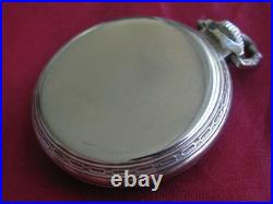 Illinois 60-Hour Bunn Special 21j 16s Montgomery Dial Pocket Watch, 14k WGF Case
